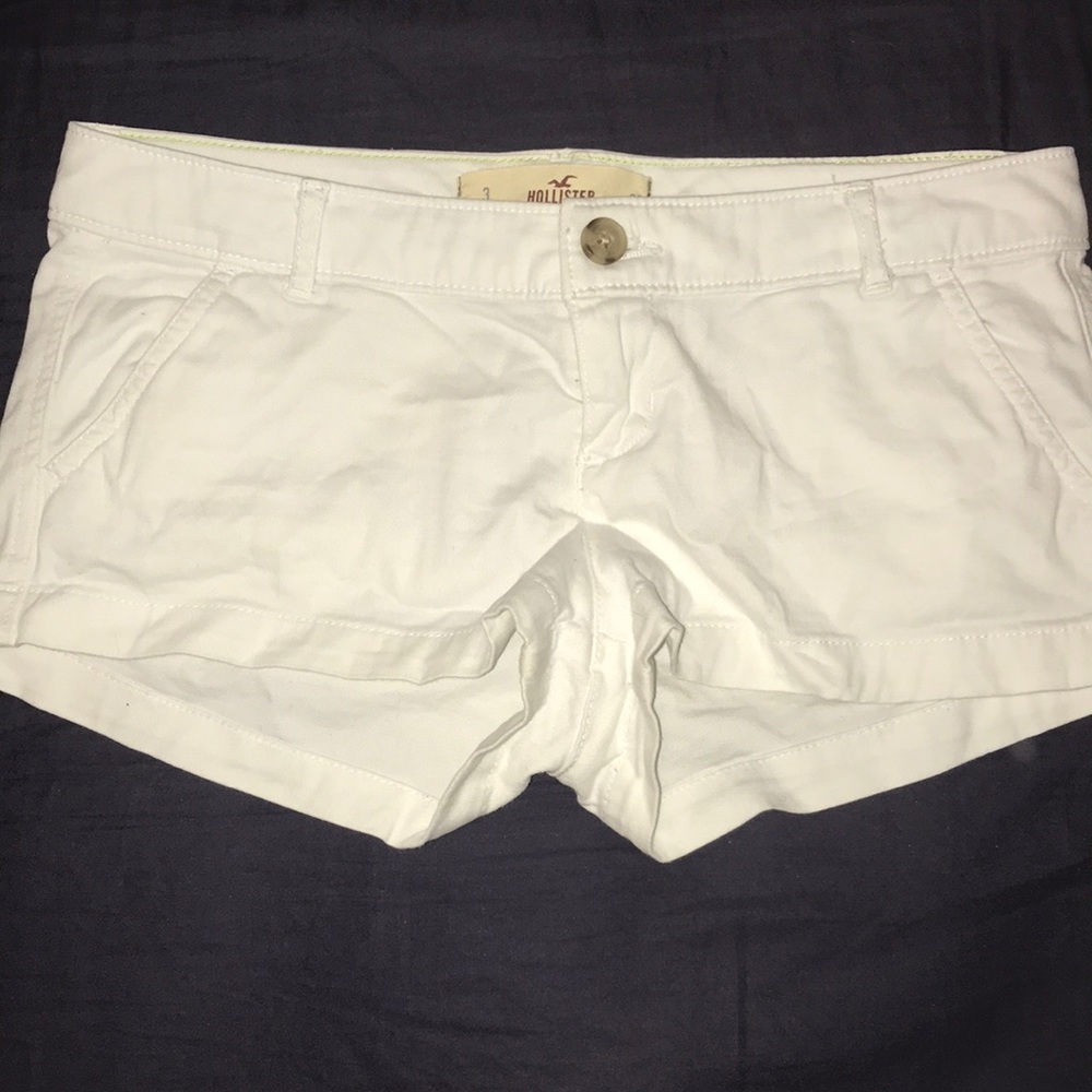 White Hollister Shorts